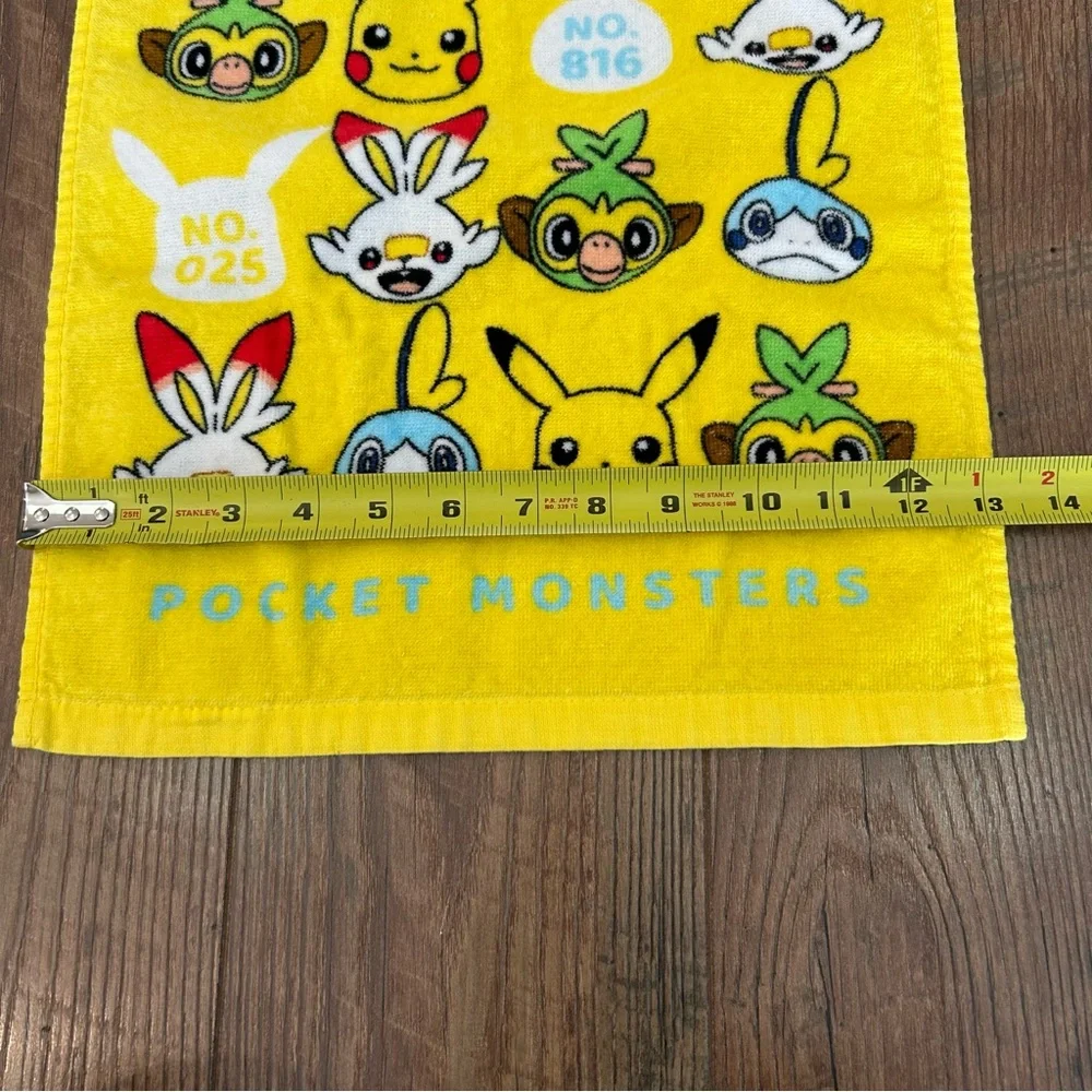 Pokemon Pocket Monster Hand Towel
